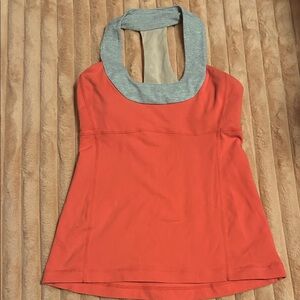 Lululemon pink and grey top